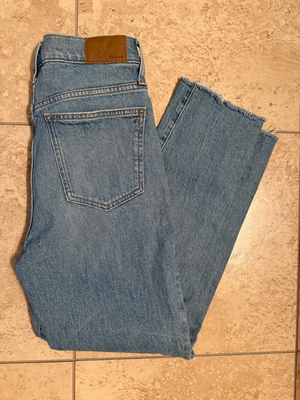 Women’s Madewell  Straight-Leg Jeans size 28